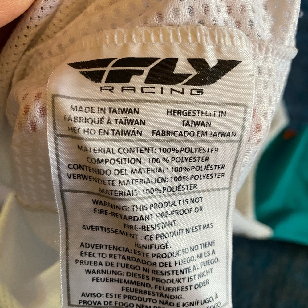 Fly Racing Kinetic Mesh Top Youth Large - Picture 6 of 6